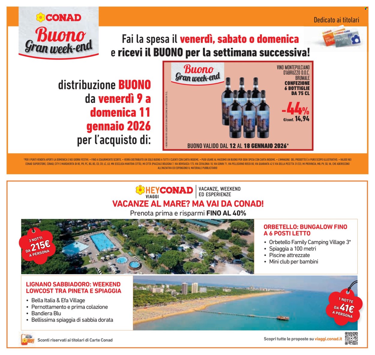 Volantino Conad Superstore - 7/1/2026 - 13/1/2026. Pagina 23