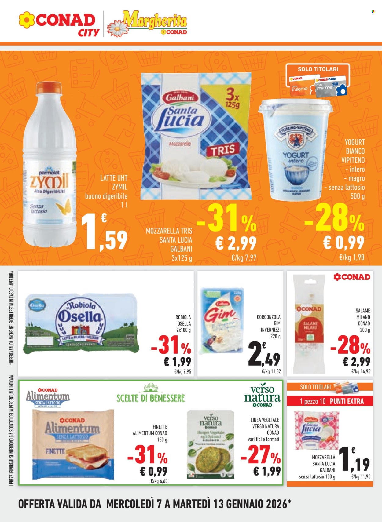 Volantino Margherita Conad - 7/1/2026 - 13/1/2026. Pagina 4