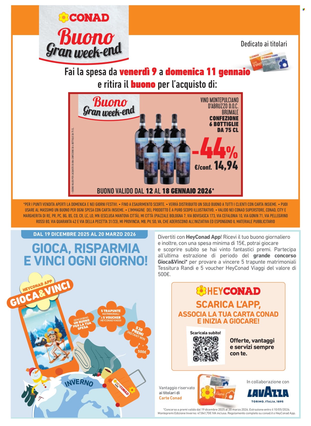 Volantino Margherita Conad - 7/1/2026 - 13/1/2026. Pagina 9
