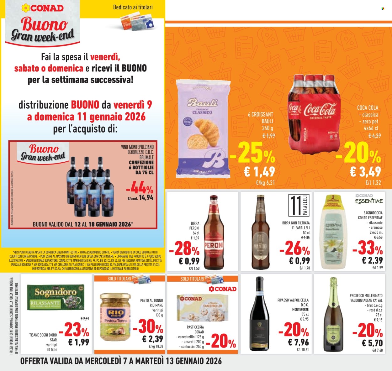 Volantino Conad - 7/1/2026 - 13/1/2026. Pagina 14