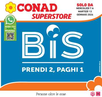 Volantino Conad Superstore - 7/1/2026 - 13/1/2026.