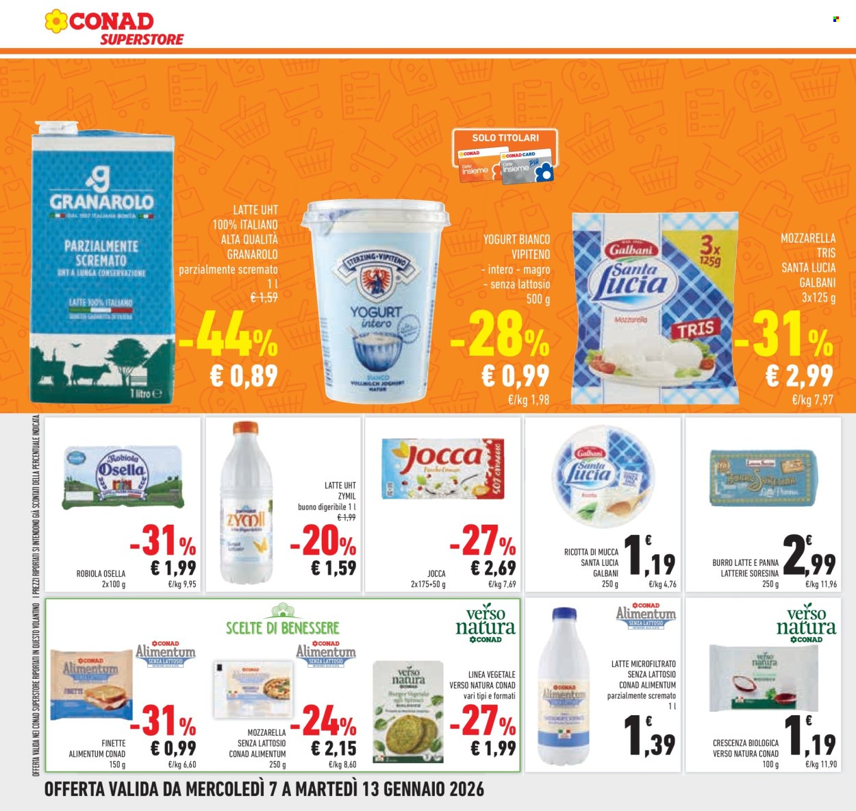 Volantino Conad Superstore - 7/1/2026 - 13/1/2026. Pagina 6