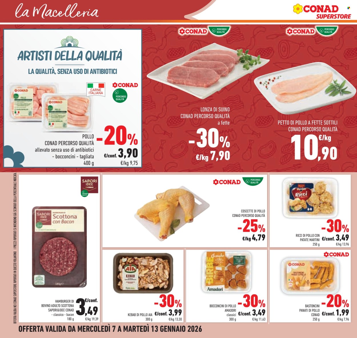 Volantino Conad Superstore - 7/1/2026 - 13/1/2026. Pagina 20