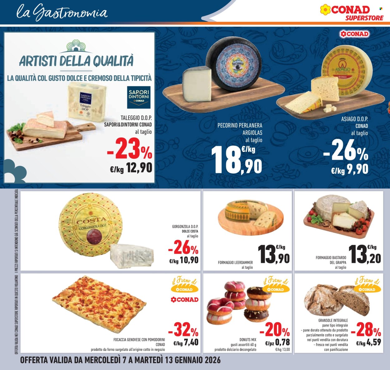 Volantino Conad Superstore - 7/1/2026 - 13/1/2026. Pagina 22