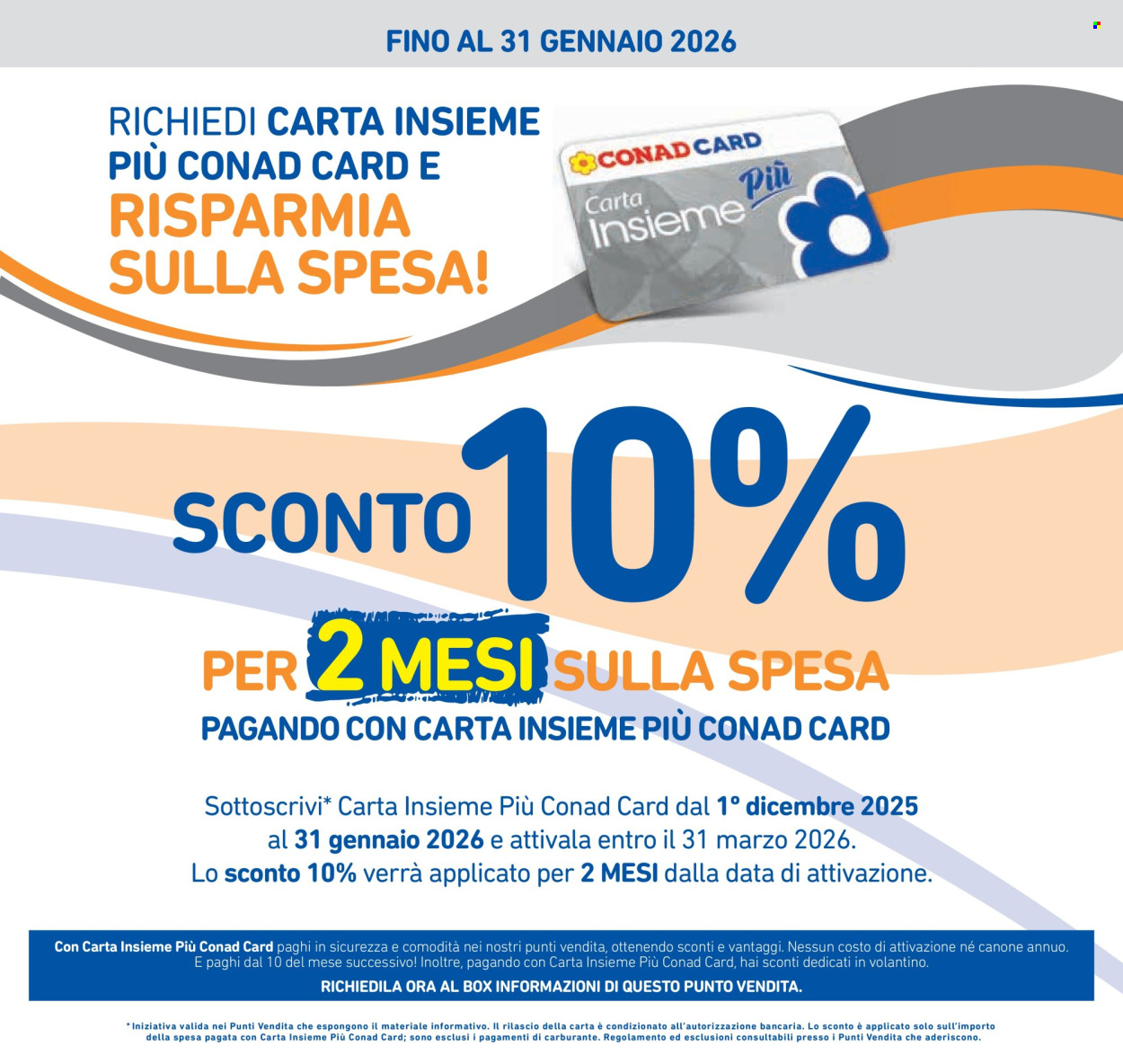 Volantino Conad Superstore - 7/1/2026 - 13/1/2026. Pagina 25