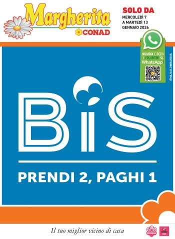Volantino Margherita Conad - 7/1/2026 - 13/1/2026.