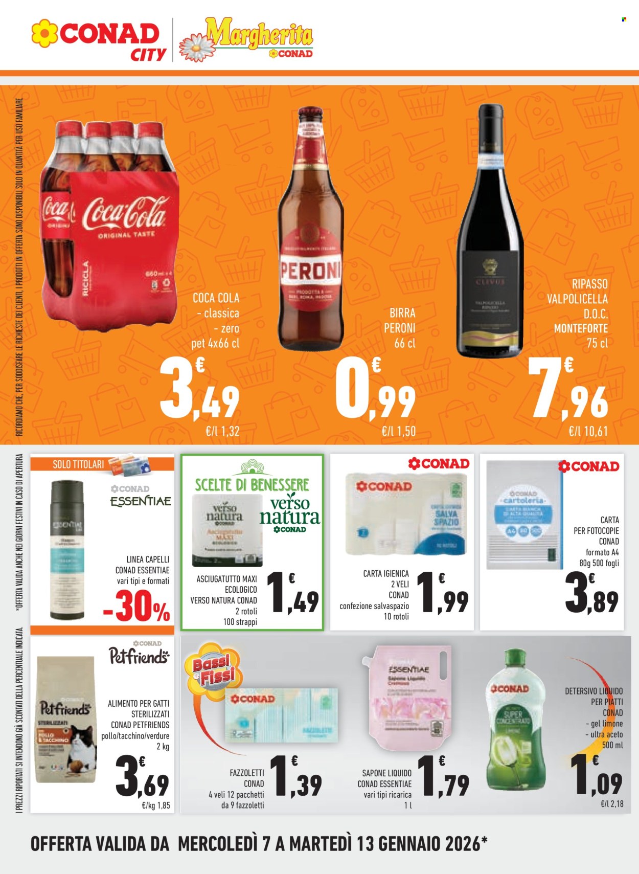 Volantino Margherita Conad - 7/1/2026 - 13/1/2026. Pagina 8