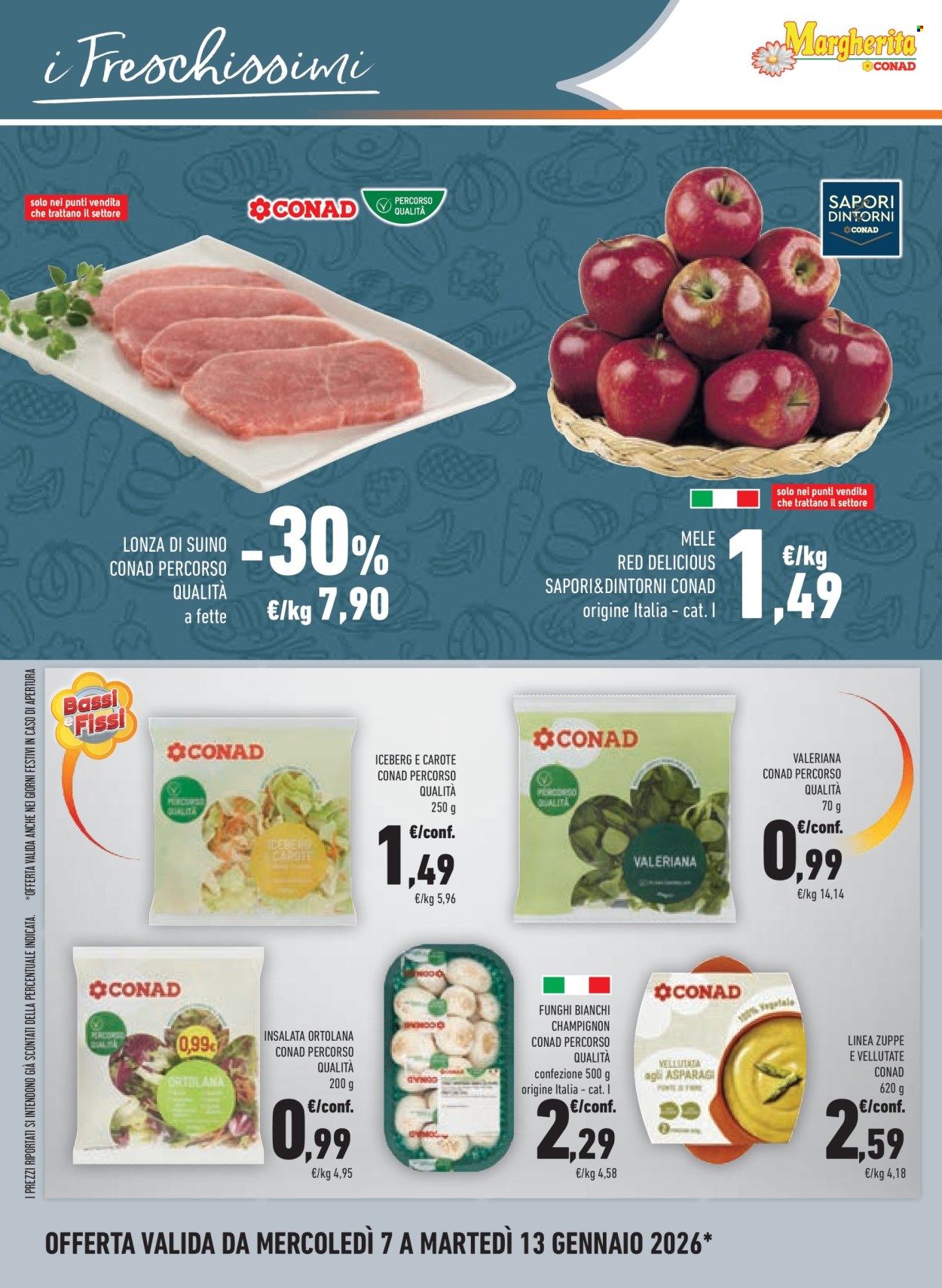 Volantino Margherita Conad - 7/1/2026 - 13/1/2026. Pagina 12
