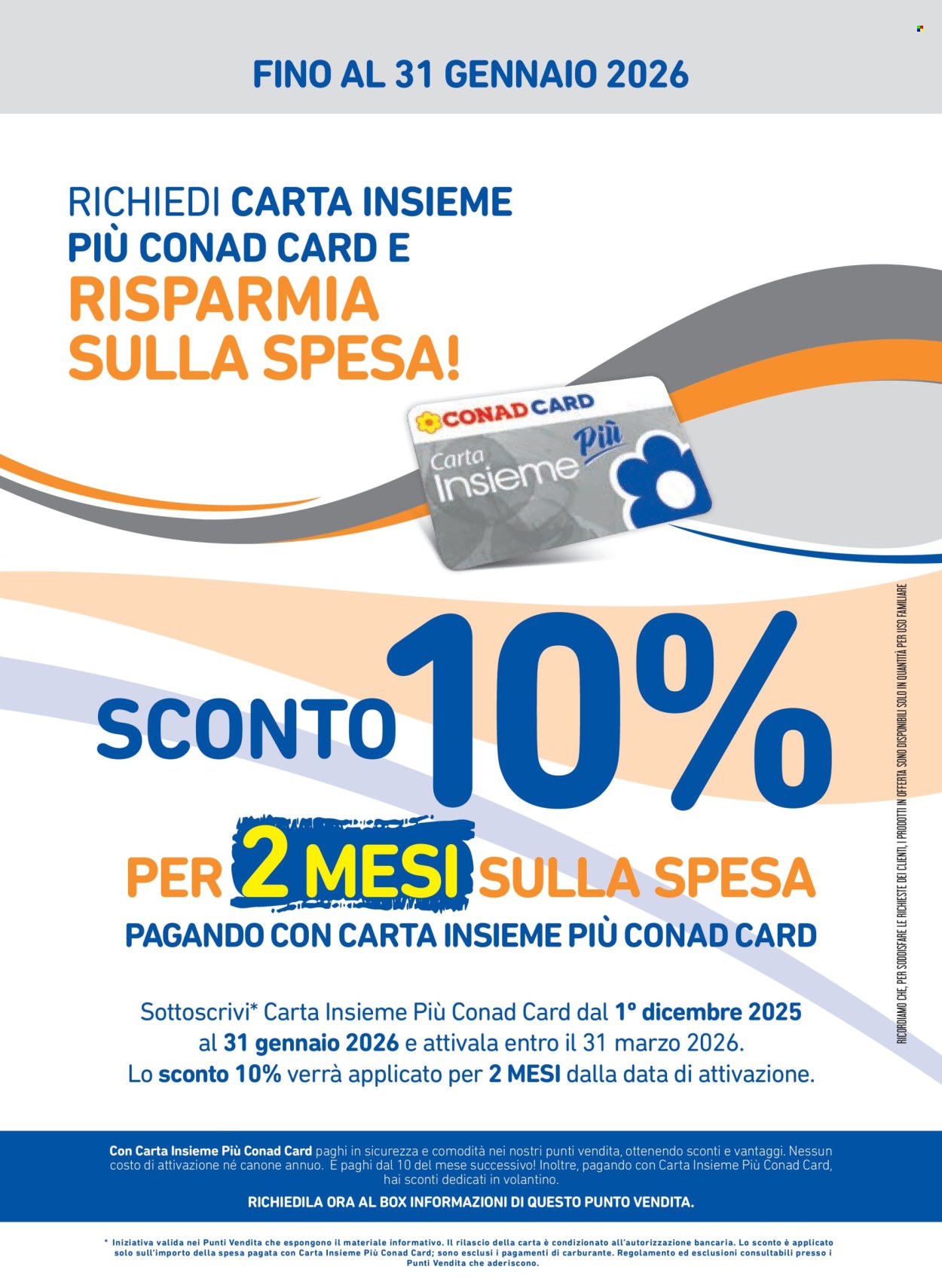 Volantino Margherita Conad - 7/1/2026 - 13/1/2026. Pagina 15