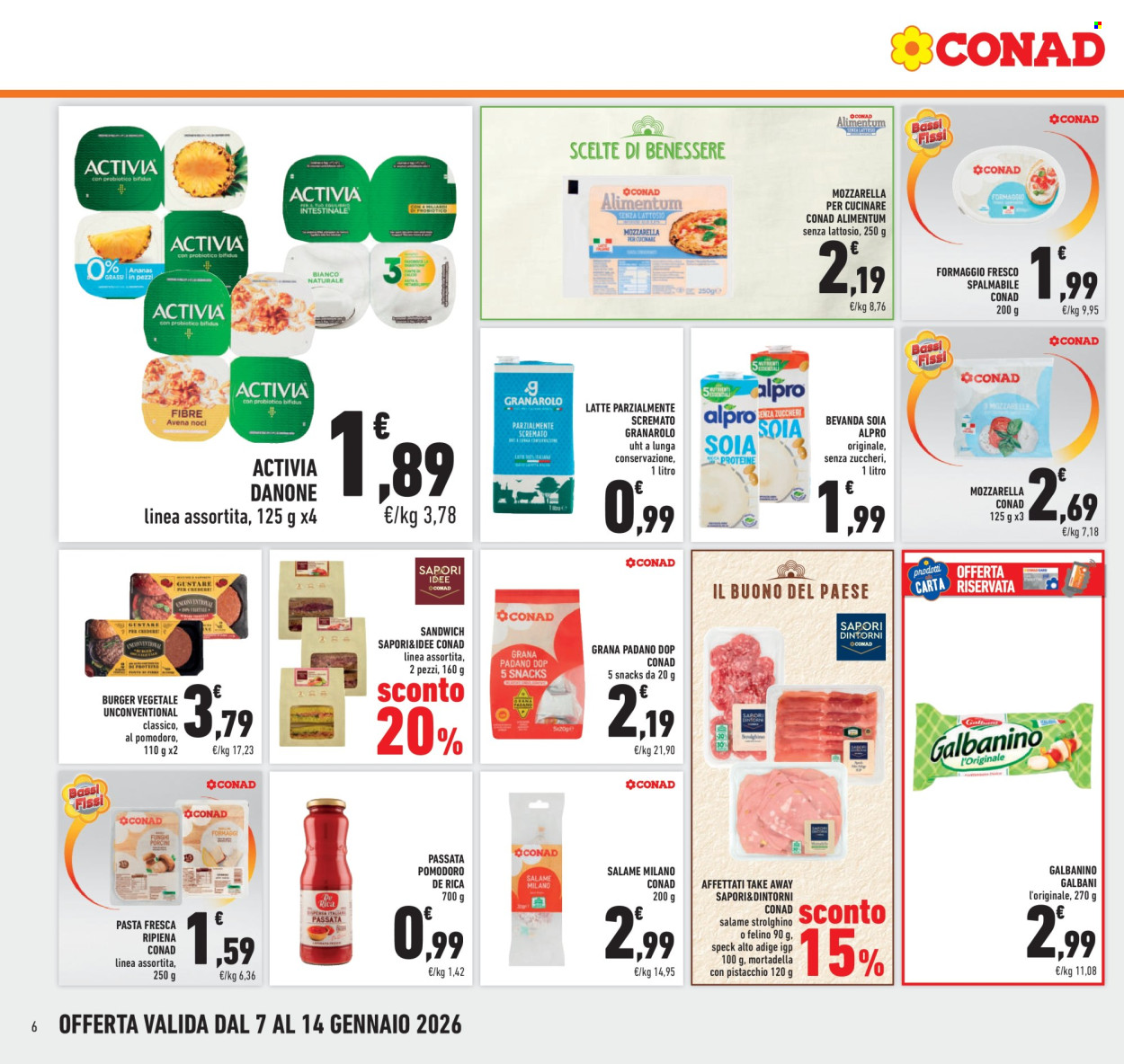Volantino Conad - 7/1/2026 - 14/1/2026. Pagina 6