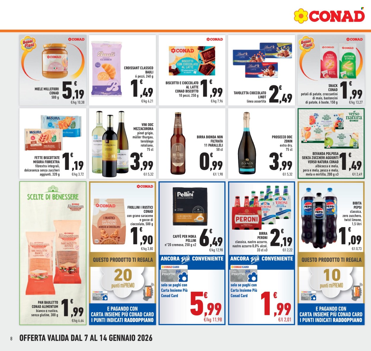 Volantino Conad - 7/1/2026 - 14/1/2026. Pagina 8