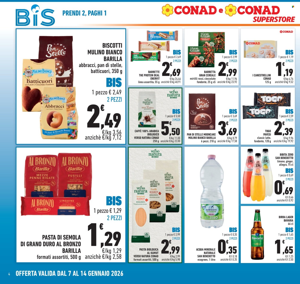 Volantino Conad Superstore - 7/1/2026 - 14/1/2026. Pagina 4