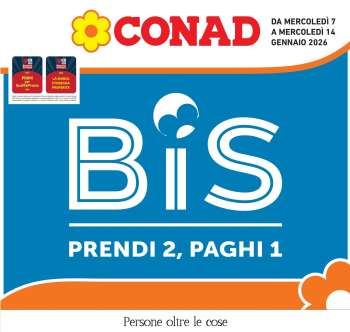 Volantino Conad - 7/1/2026 - 14/1/2026.