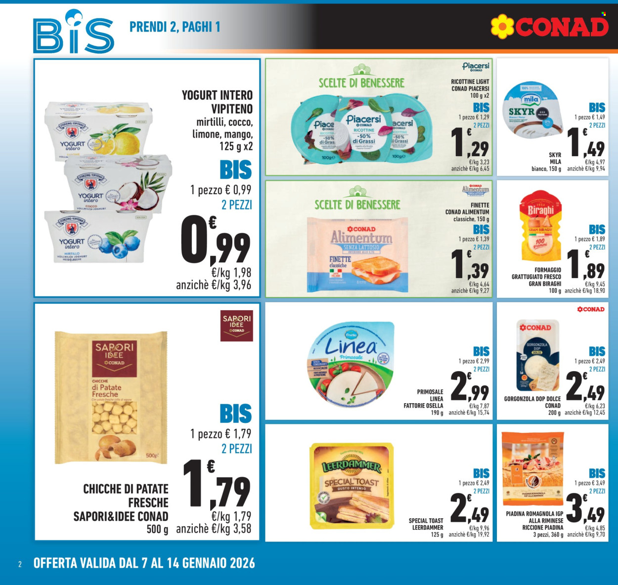 Volantino Conad - 7/1/2026 - 14/1/2026. Pagina 2