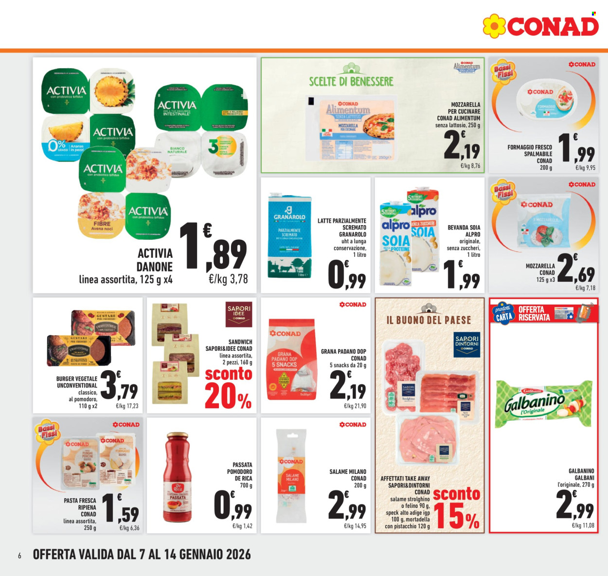Volantino Conad - 7/1/2026 - 14/1/2026. Pagina 6