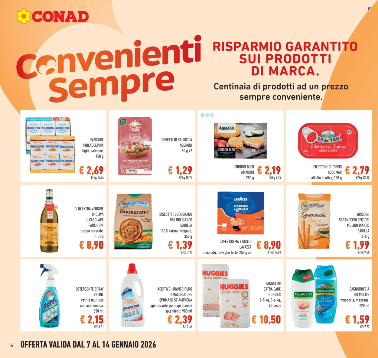 Volantino Conad - 7/1/2026 - 14/1/2026. Pagina 14