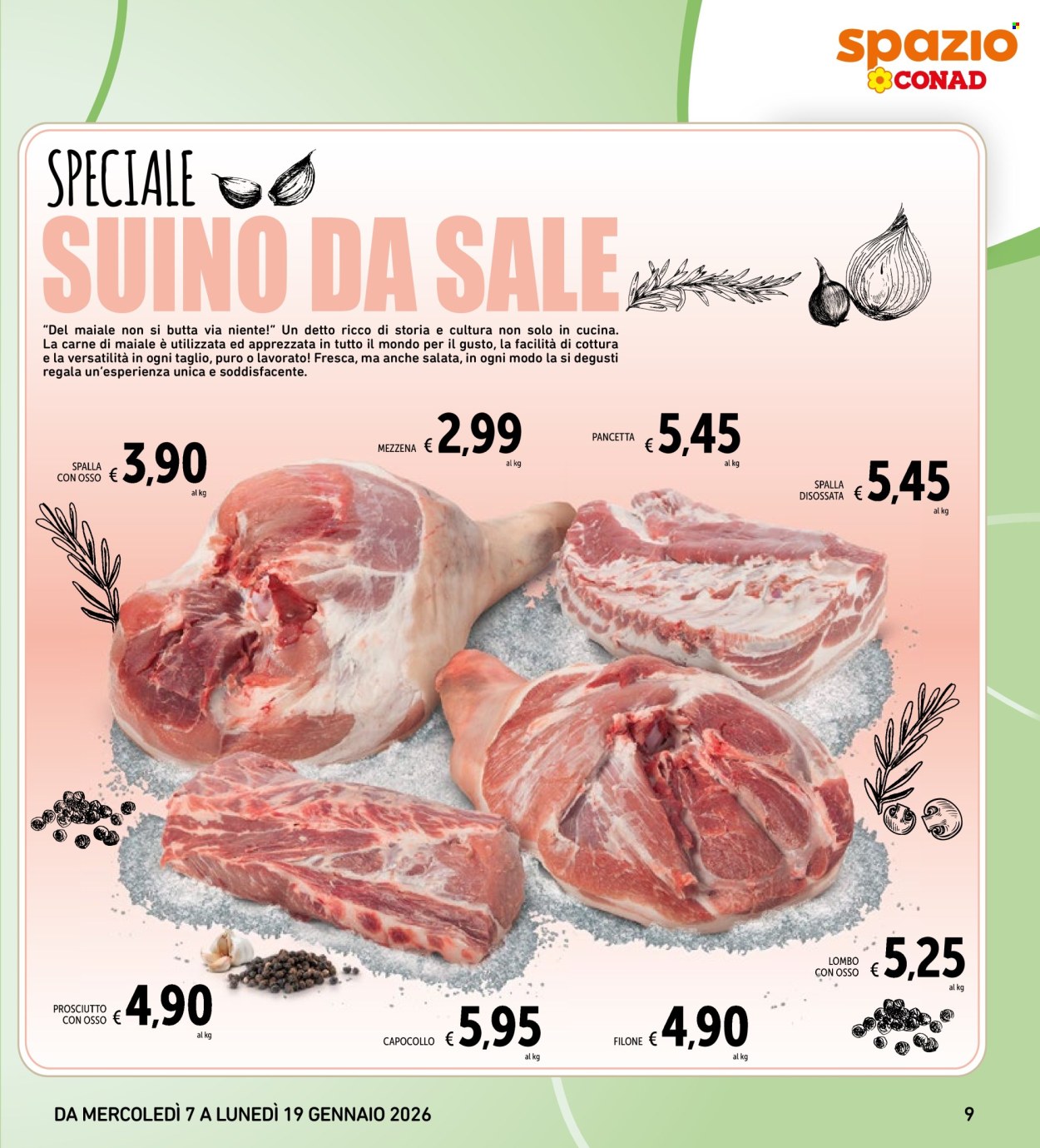 Volantino Spazio Conad - 7/1/2026 - 19/1/2026. Pagina 9