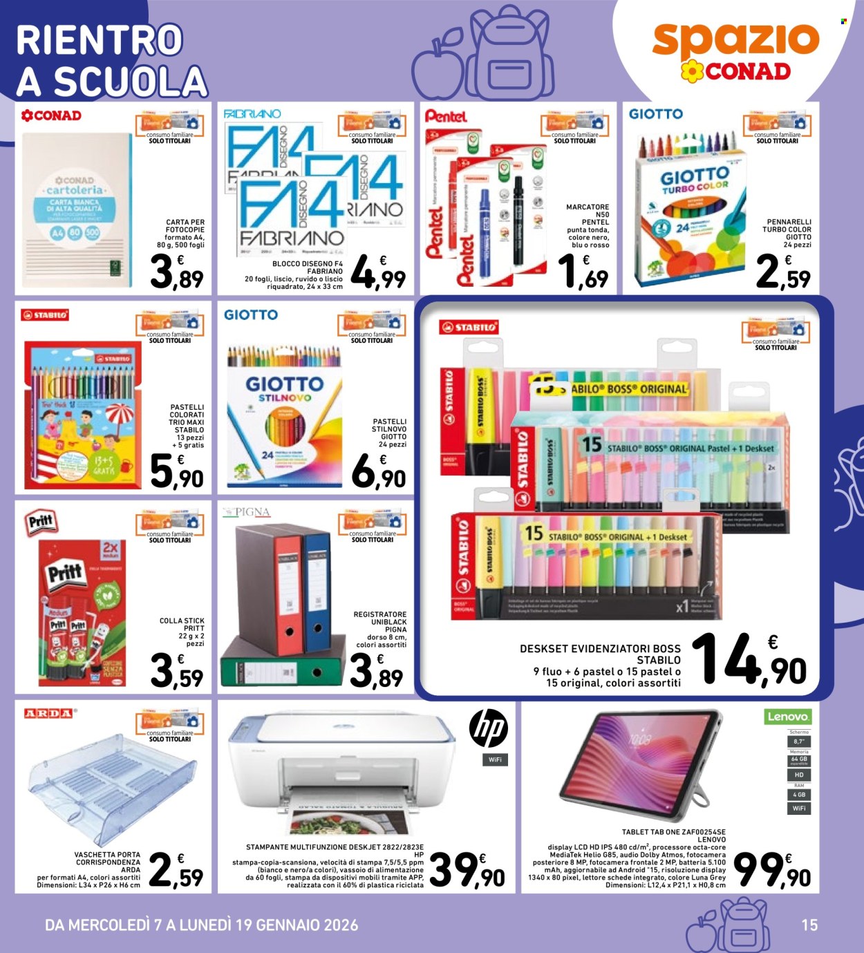 Volantino Spazio Conad - 7/1/2026 - 19/1/2026. Pagina 15