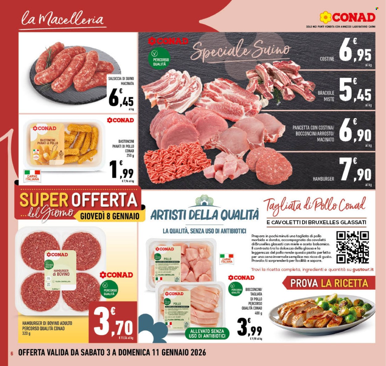 Volantino Conad - 3/1/2026 - 11/1/2026. Pagina 6