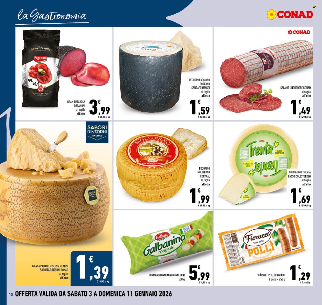Volantino Conad - 3/1/2026 - 11/1/2026. Pagina 10