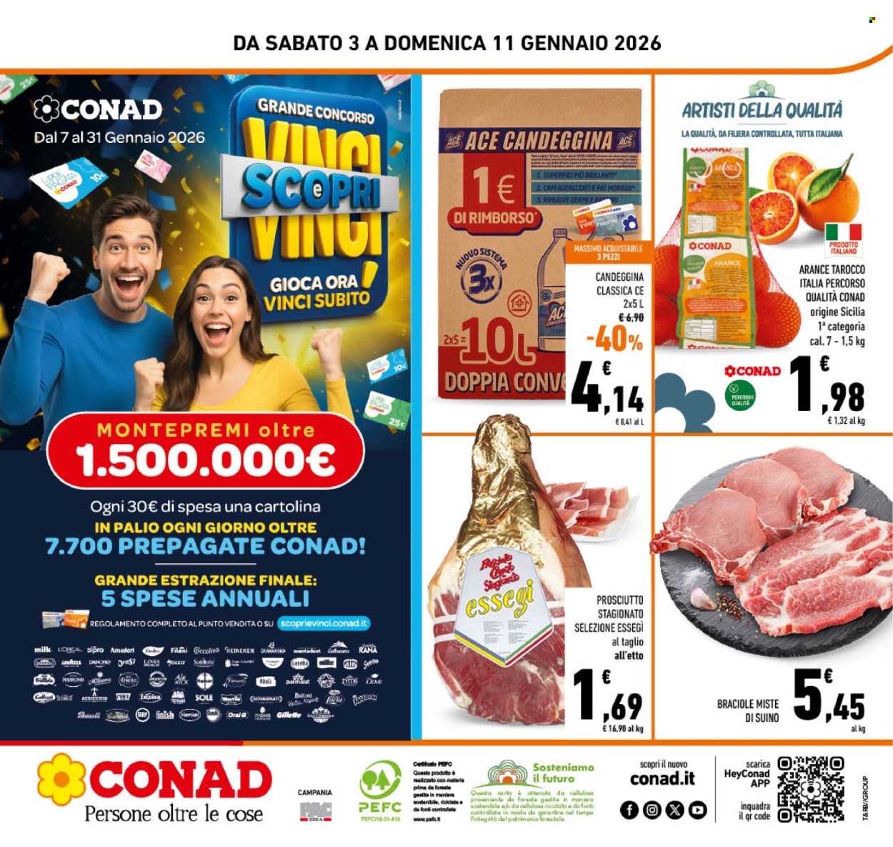 Volantino Conad - 3/1/2026 - 11/1/2026. Pagina 24