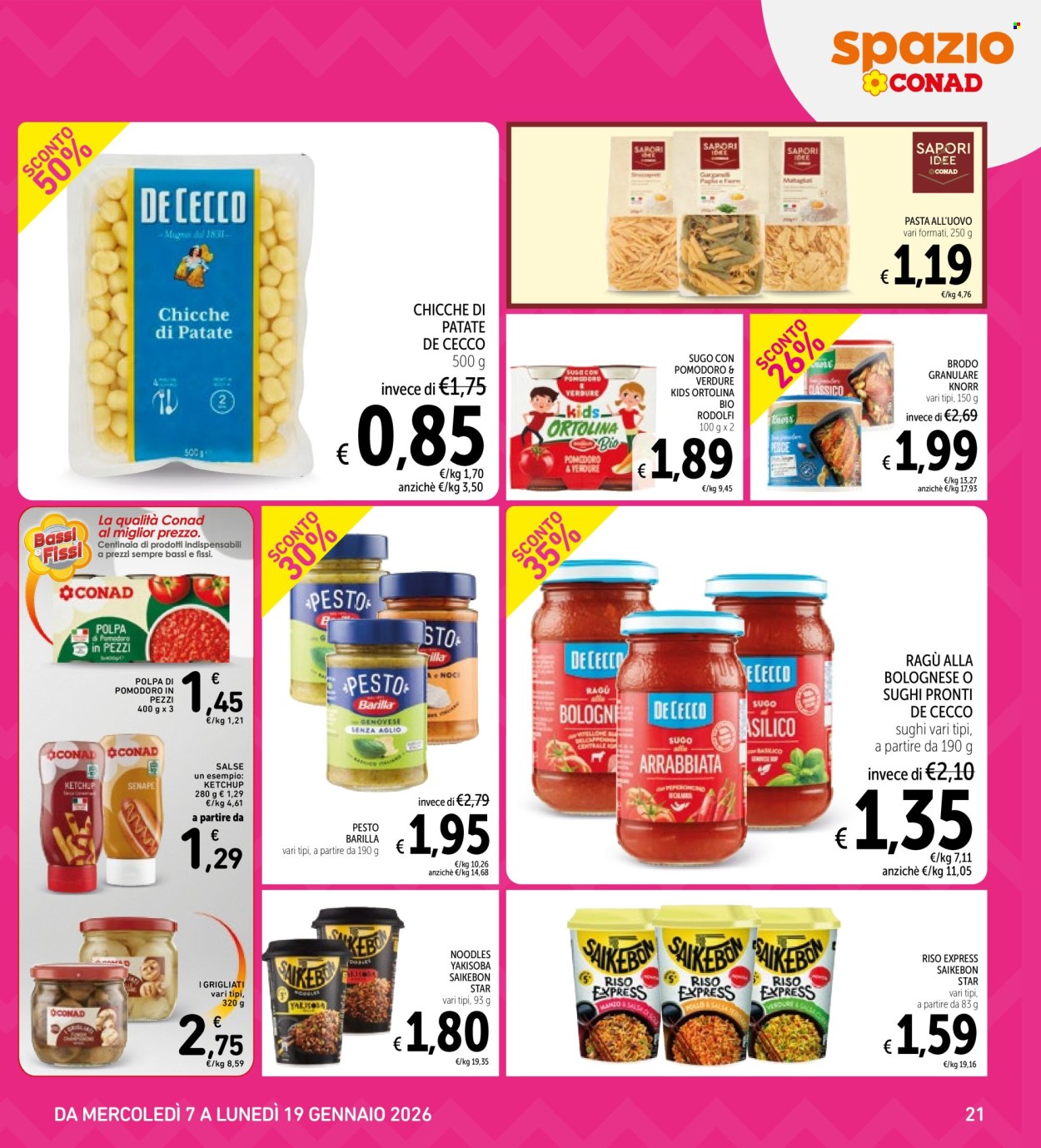 Volantino Spazio Conad - 7/1/2026 - 19/1/2026. Pagina 21