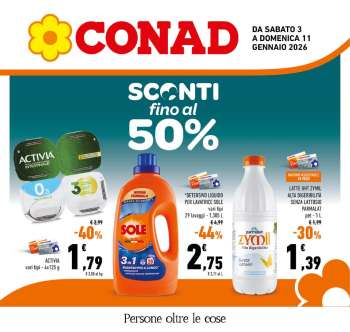 Volantino Conad - 3/1/2026 - 11/1/2026.