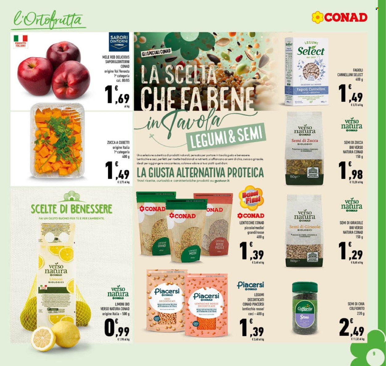 Volantino Conad - 3/1/2026 - 11/1/2026. Pagina 9