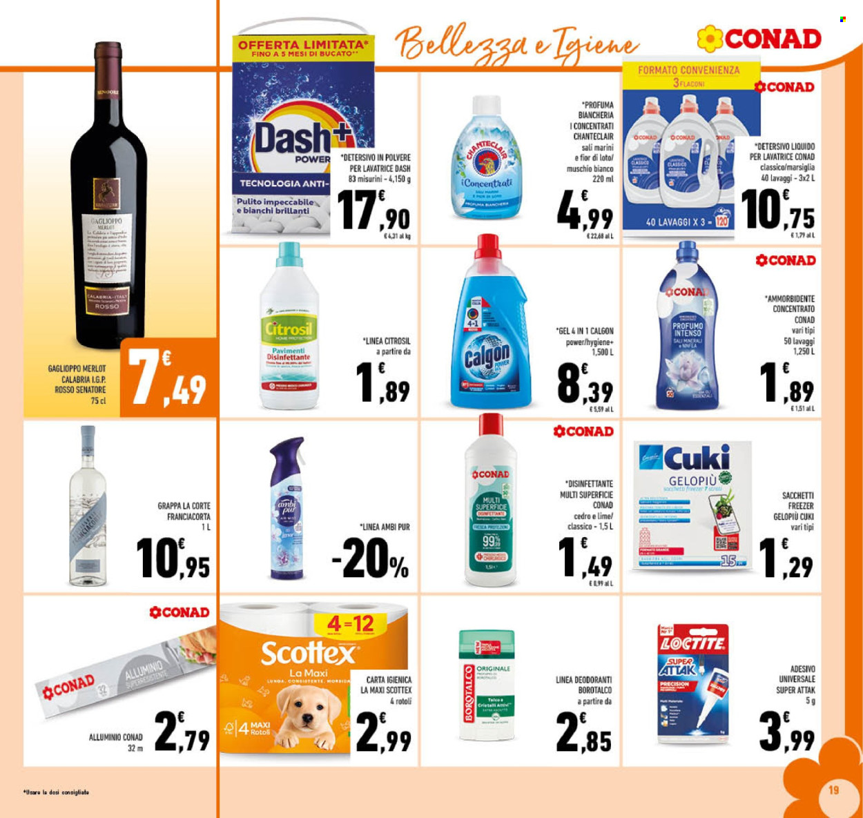 Volantino Conad - 3/1/2026 - 11/1/2026. Pagina 19