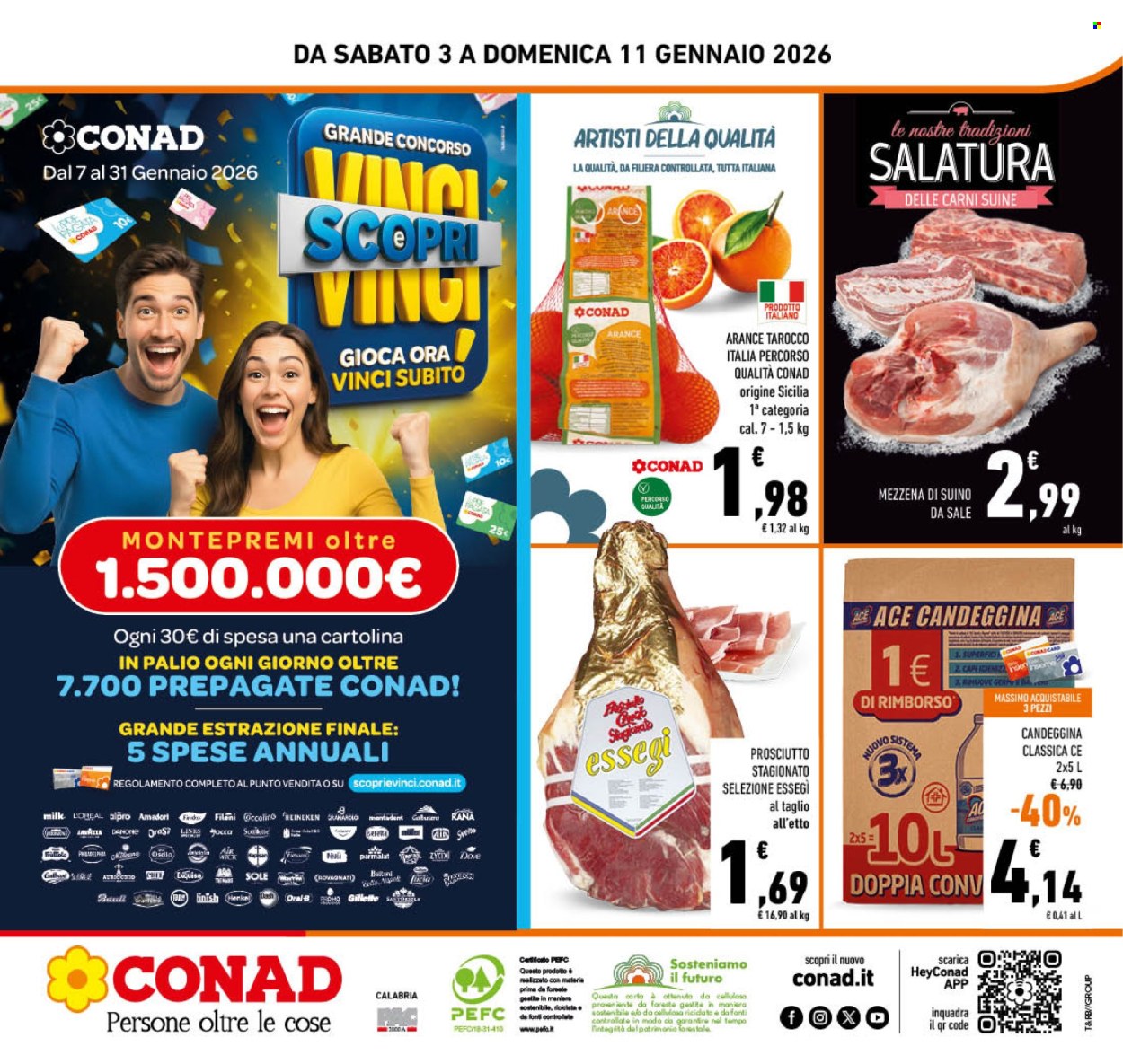 Volantino Conad - 3/1/2026 - 11/1/2026. Pagina 24