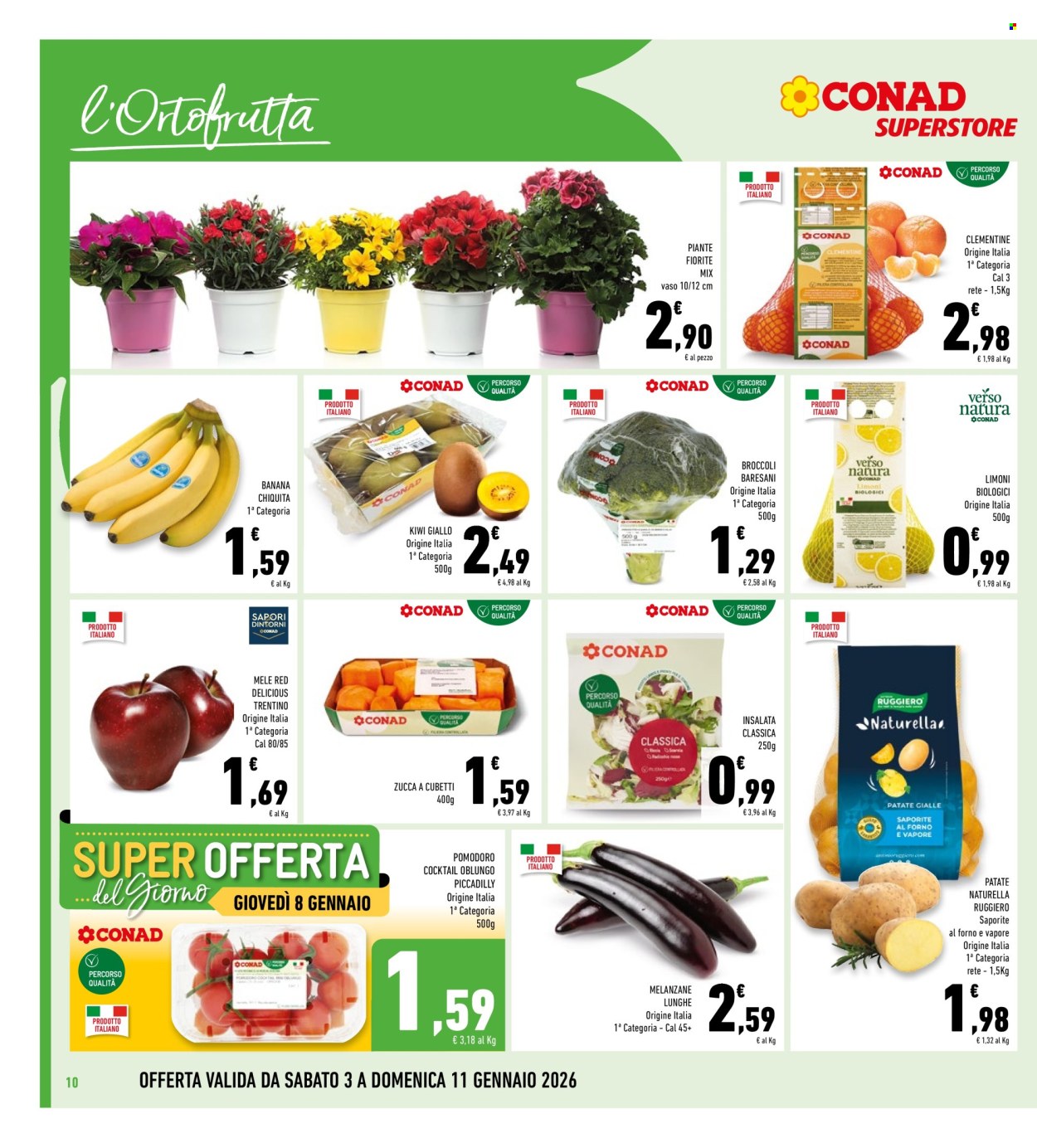 Volantino Conad Superstore - 3/1/2026 - 11/1/2026. Pagina 10