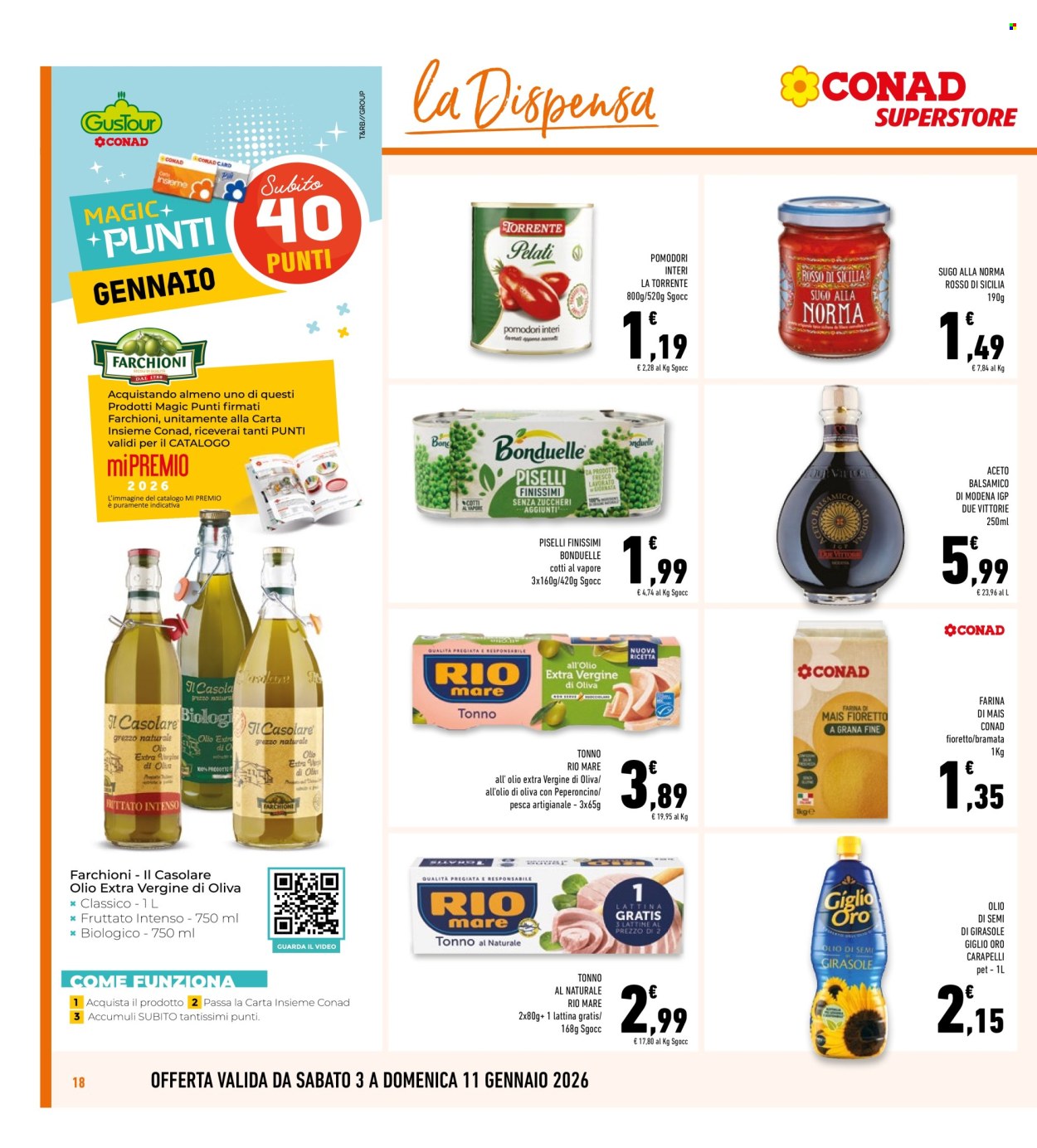 Volantino Conad Superstore - 3/1/2026 - 11/1/2026. Pagina 18