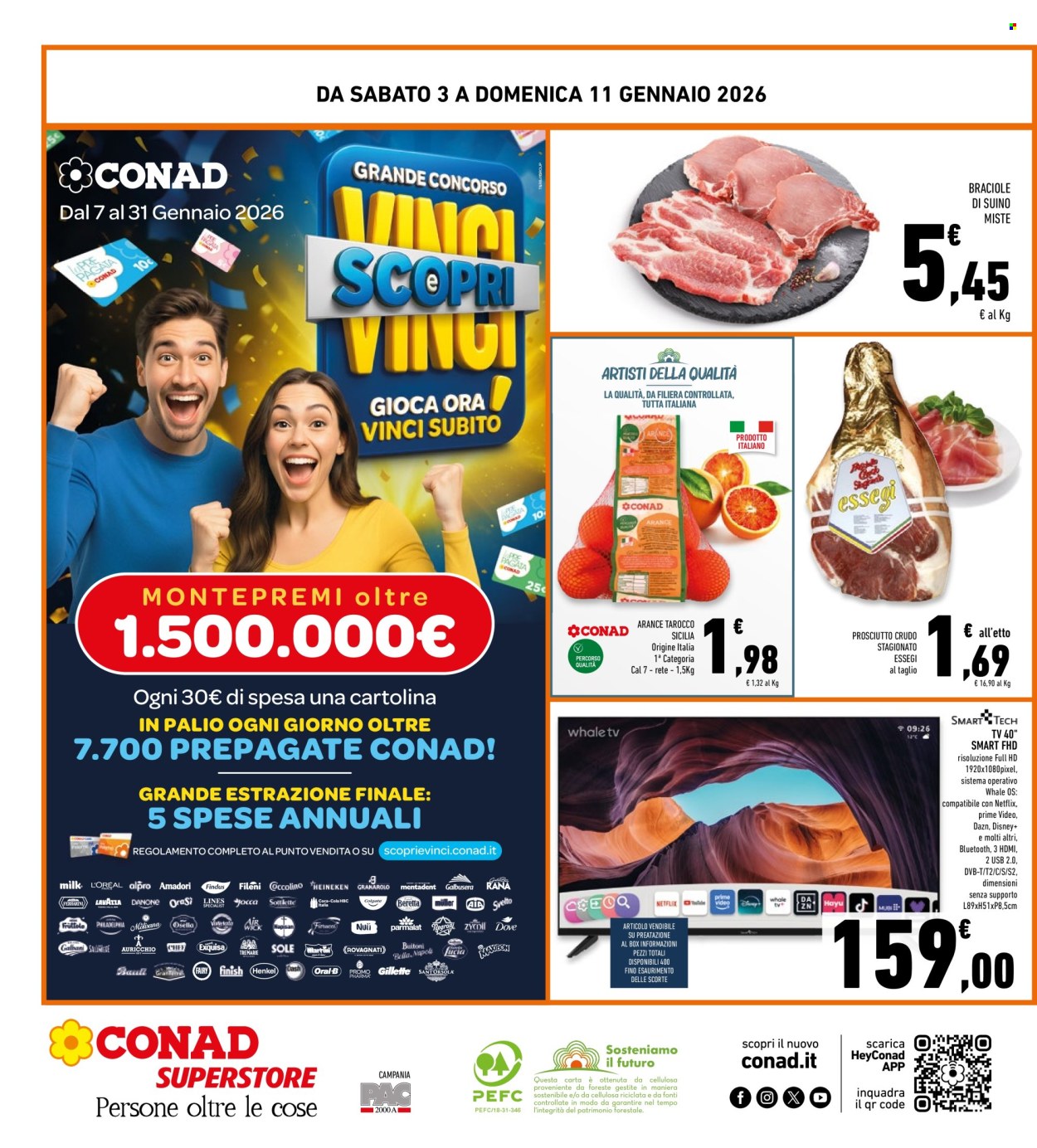 Volantino Conad Superstore - 3/1/2026 - 11/1/2026. Pagina 32