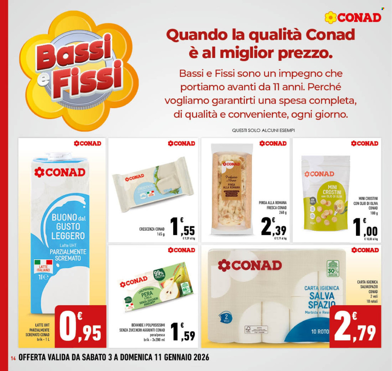 Volantino Conad - 3/1/2026 - 11/1/2026. Pagina 14