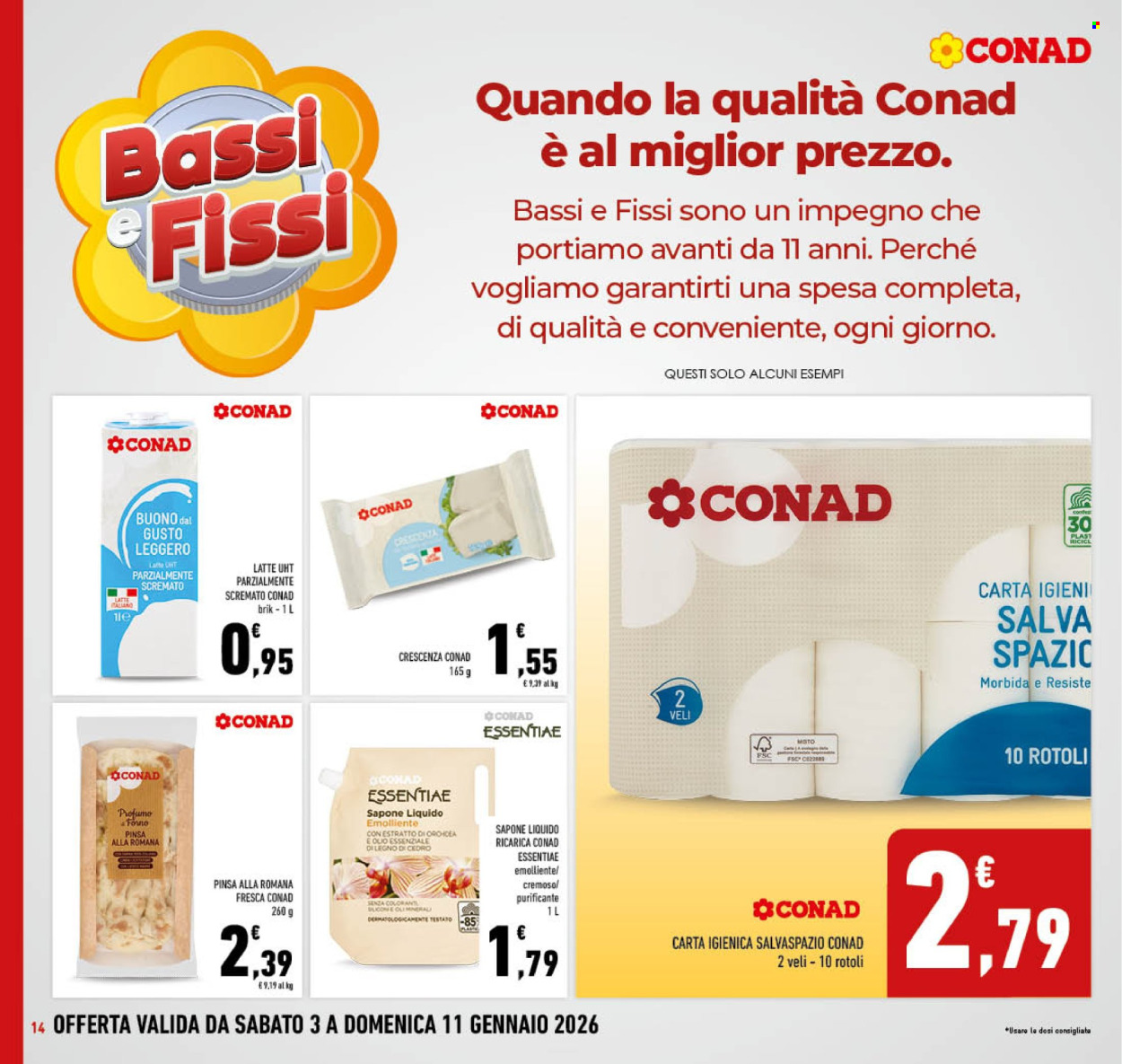 Volantino Conad - 3/1/2026 - 11/1/2026. Pagina 14