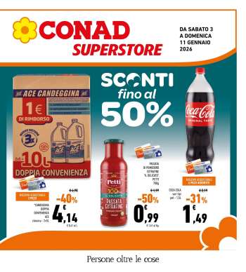 Volantino Conad - 3/1/2026 - 11/1/2026.