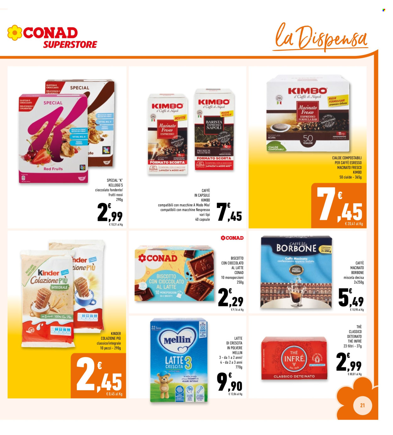 Volantino Conad - 3/1/2026 - 11/1/2026. Pagina 21
