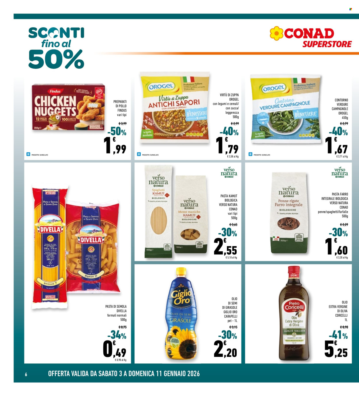 Volantino Conad Superstore - 3/1/2026 - 11/1/2026. Pagina 6