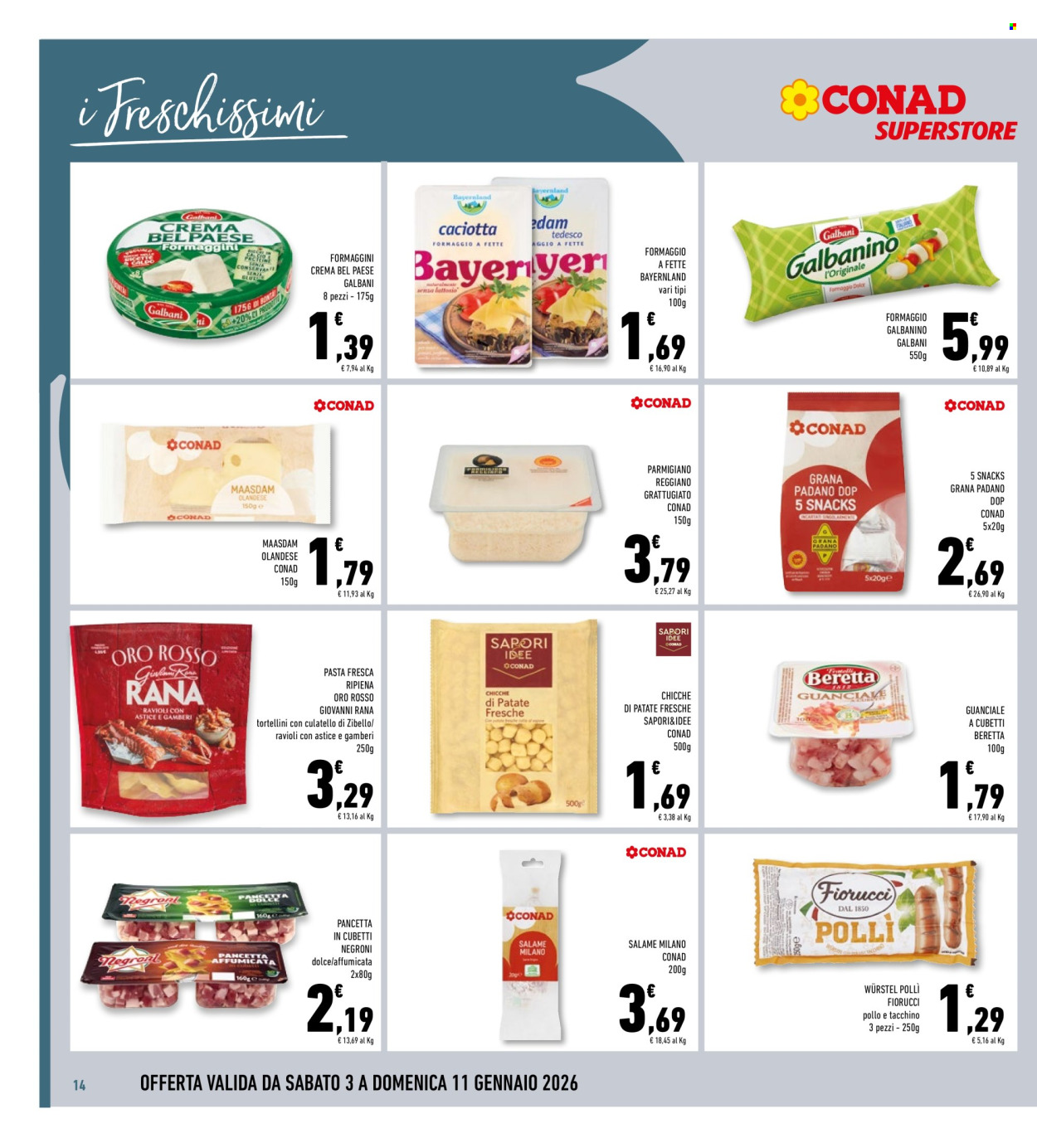 Volantino Conad Superstore - 3/1/2026 - 11/1/2026. Pagina 14