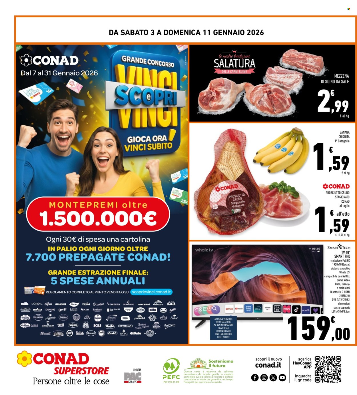 Volantino Conad Superstore - 3/1/2026 - 11/1/2026. Pagina 32