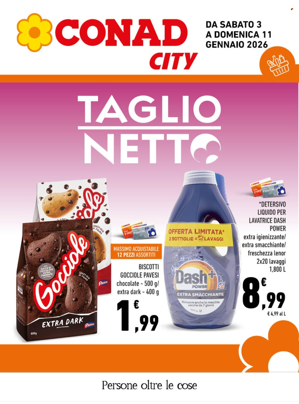 Volantino Conad City - 3/1/2026 - 11/1/2026. Pagina 1