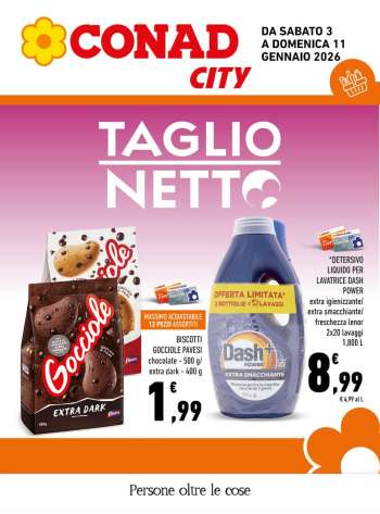 Volantino Conad City - 3/1/2026 - 11/1/2026.