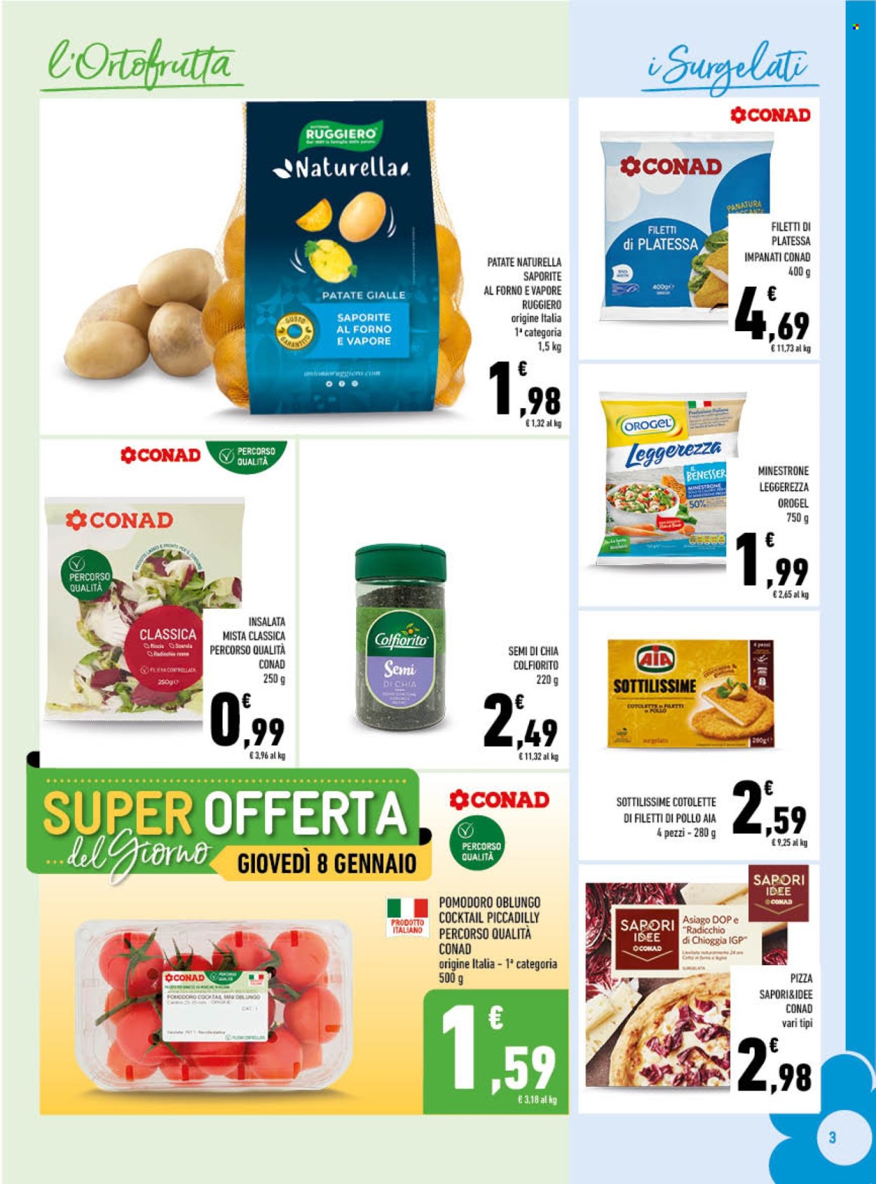 Volantino Conad City - 3/1/2026 - 11/1/2026. Pagina 3