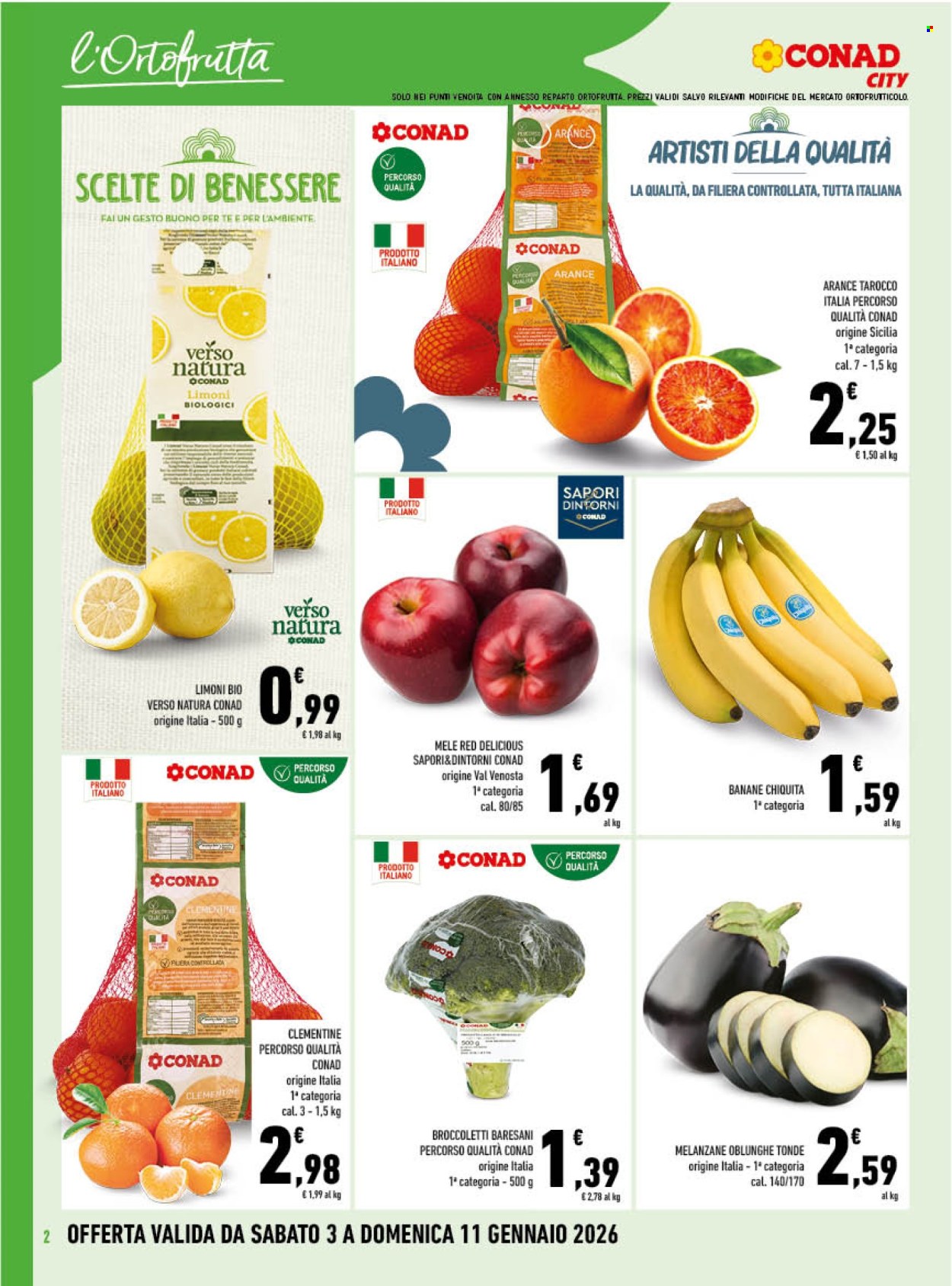 Volantino Conad - 3/1/2026 - 11/1/2026. Pagina 2