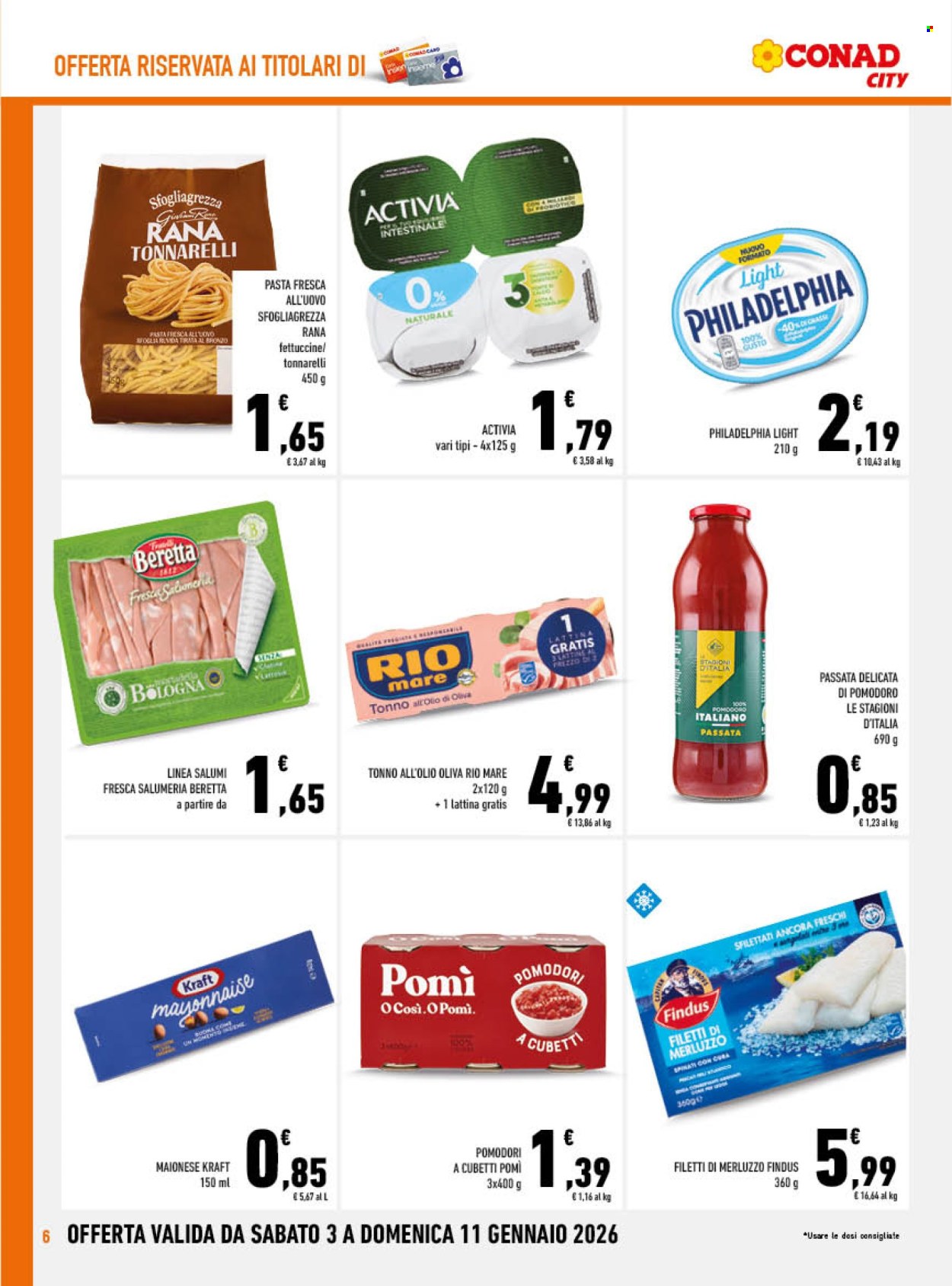 Volantino Conad - 3/1/2026 - 11/1/2026. Pagina 6