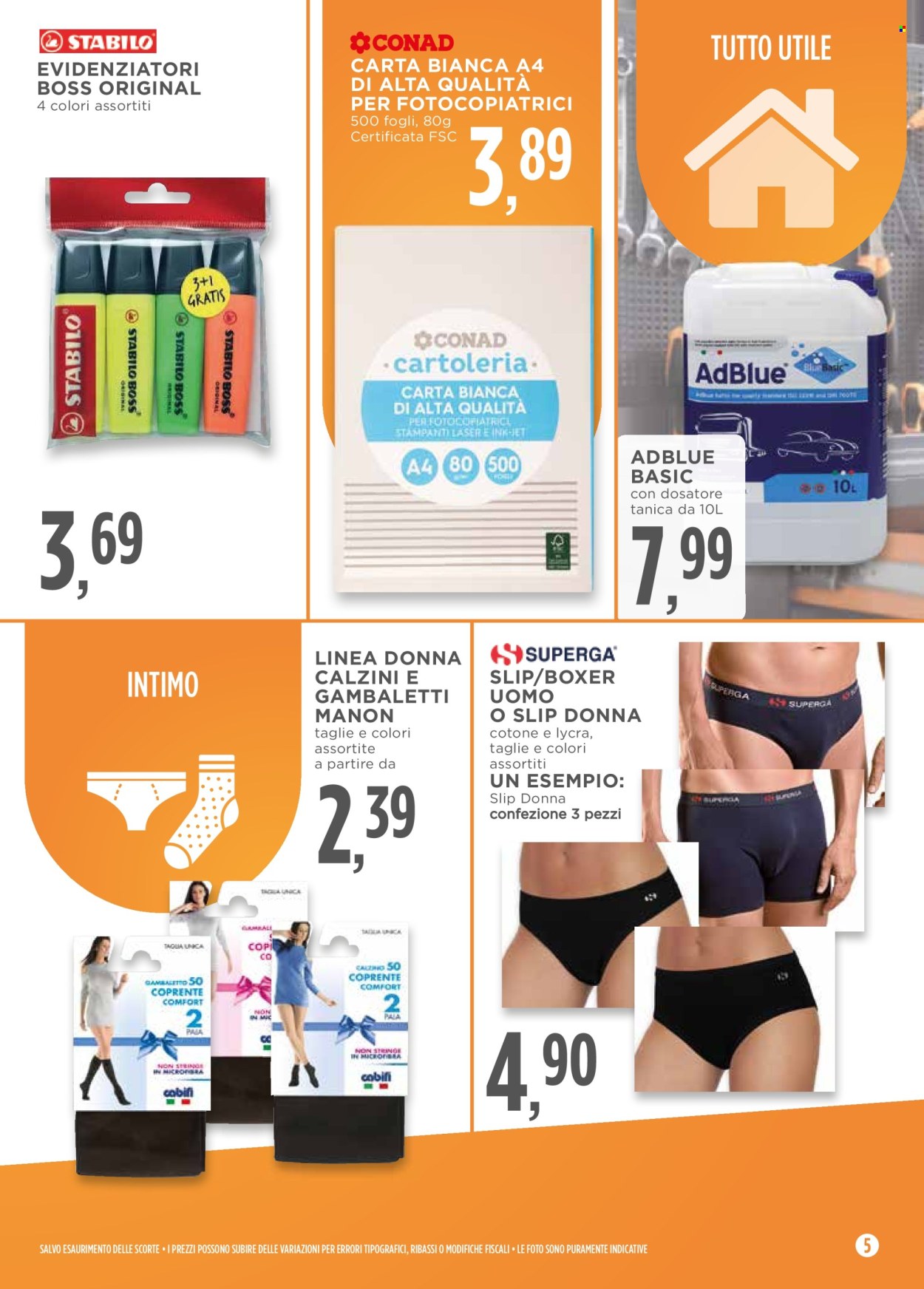 Volantino Conad - 3/1/2026 - 11/1/2026. Pagina 5