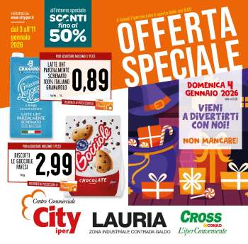 Volantino Conad Superstore - 3/1/2026 - 11/1/2026.