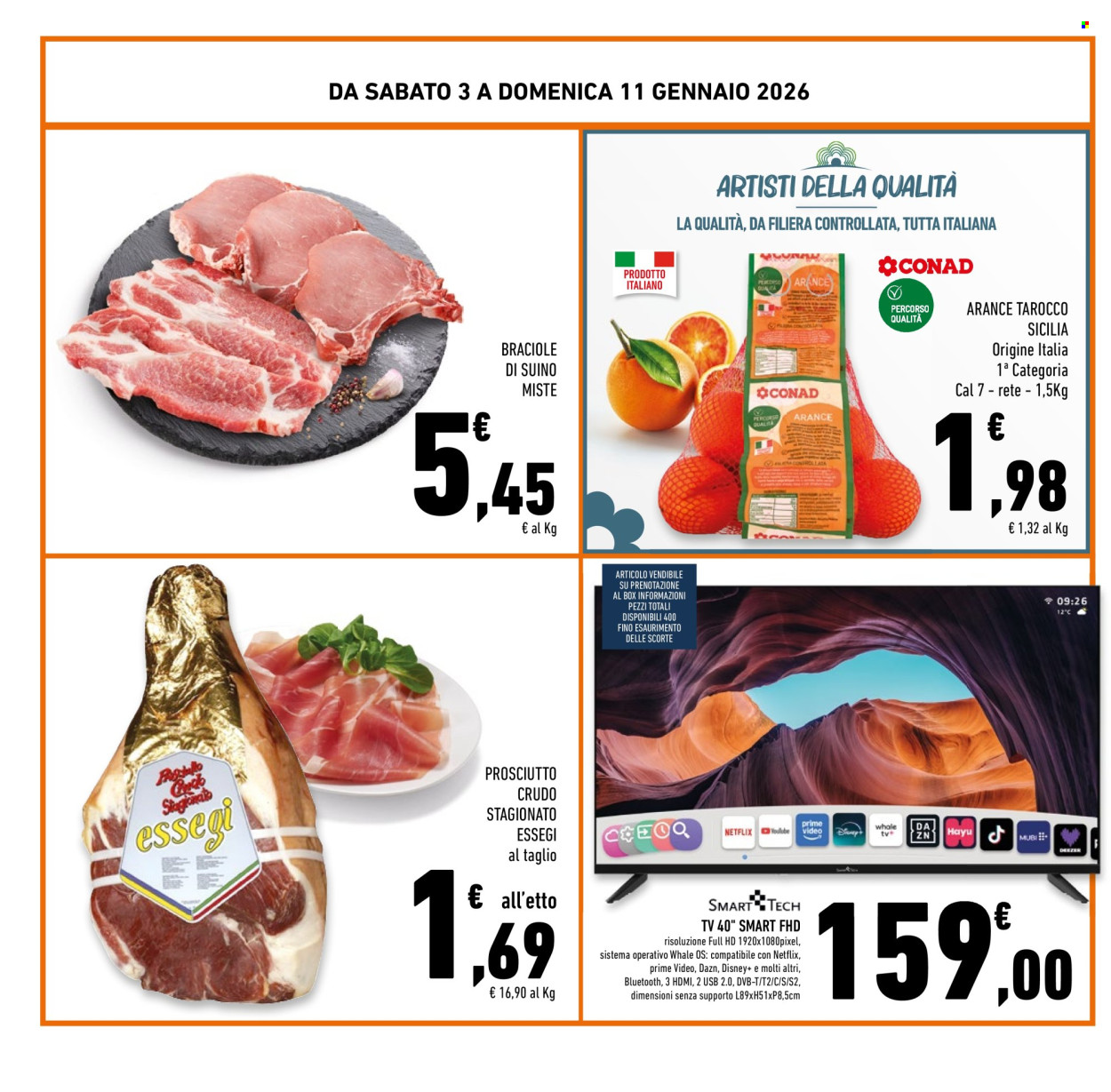 Volantino Conad Superstore - 3/1/2026 - 11/1/2026. Pagina 8