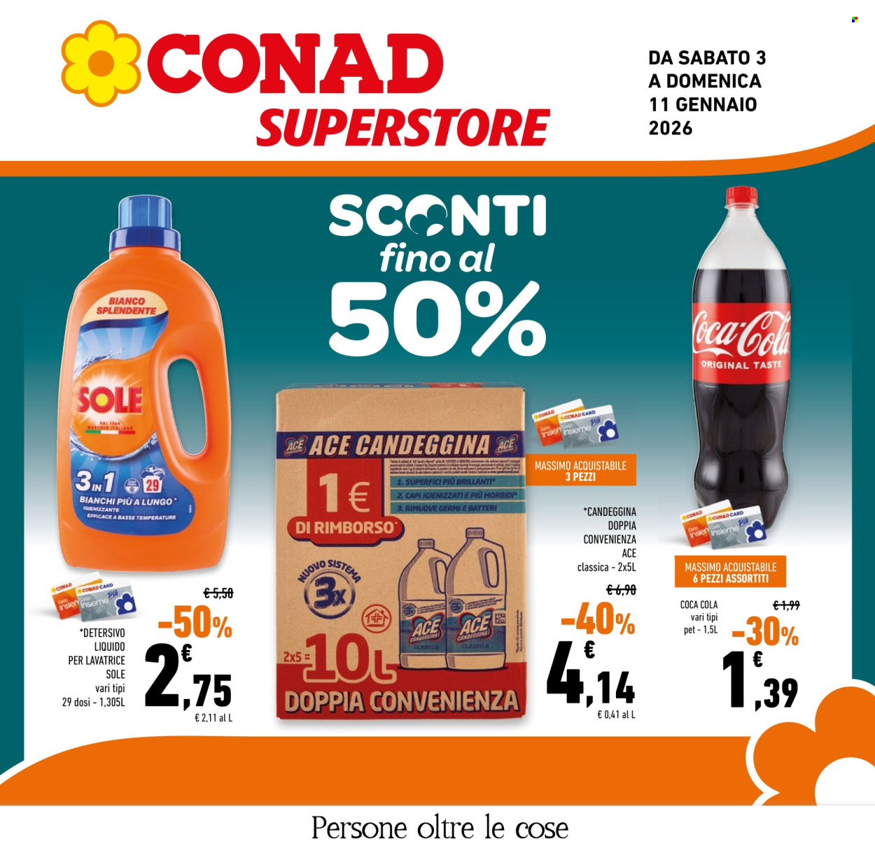 Volantino Conad Superstore - 3/1/2026 - 11/1/2026. Pagina 9