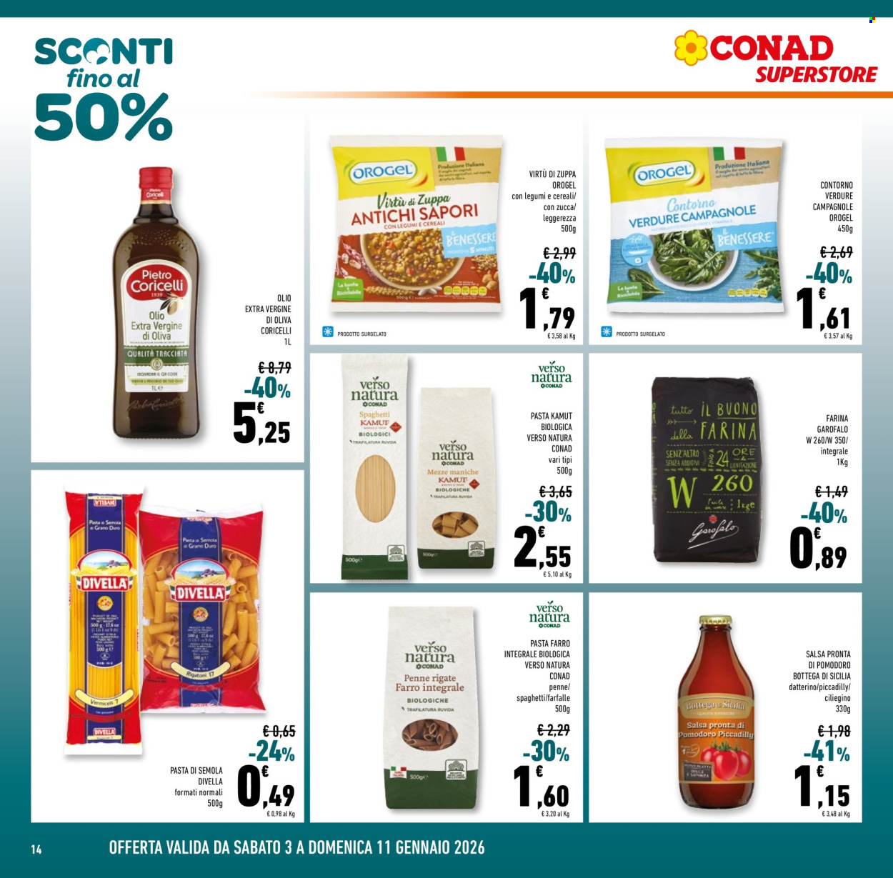 Volantino Conad Superstore - 3/1/2026 - 11/1/2026. Pagina 14